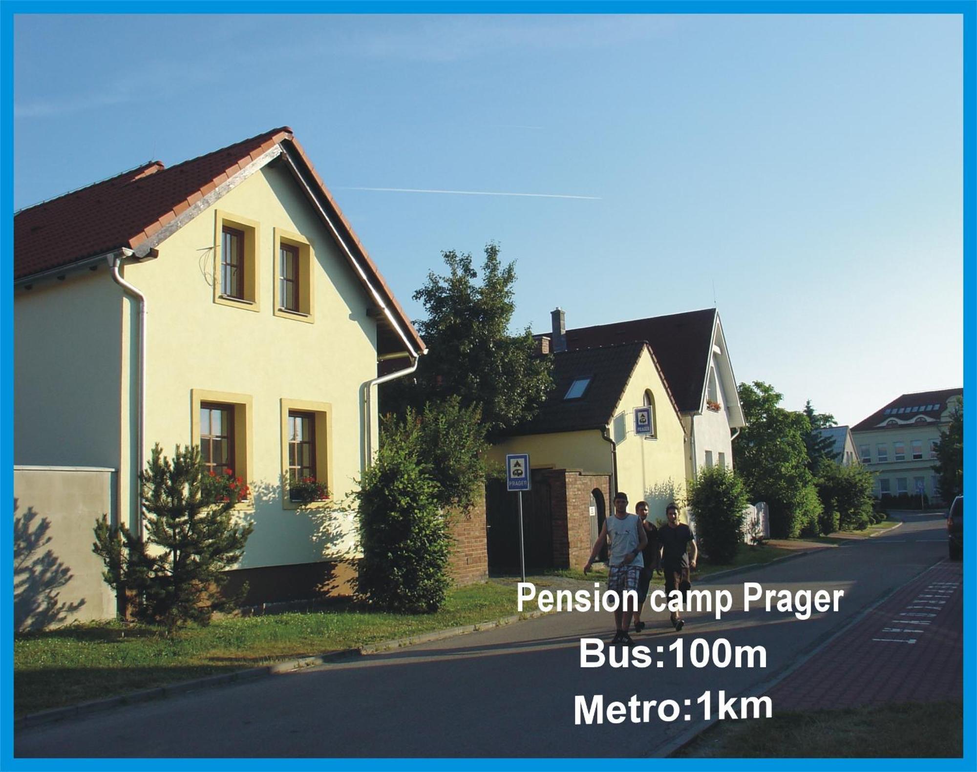 Pension Camp Prager Eksteriør billede